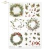 zimowe wianki*winter garlands*Wintergirlanden*guirnaldas de invierno